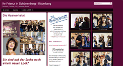 Desktop Screenshot of diehaarwerkstatt.de